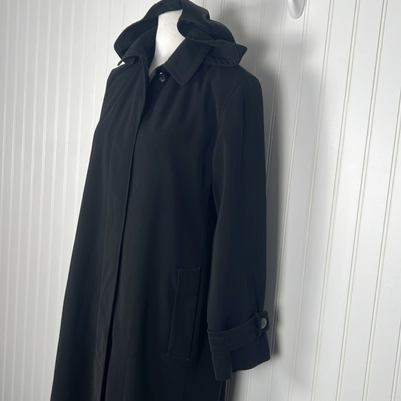 Gallery Jackets & Blazers - Gallery | long hood | black trench coat